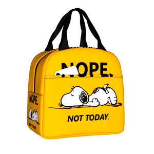New - Peanuts, Snoopy Lunch Bag, Cooler, Thermal Insulated Tote